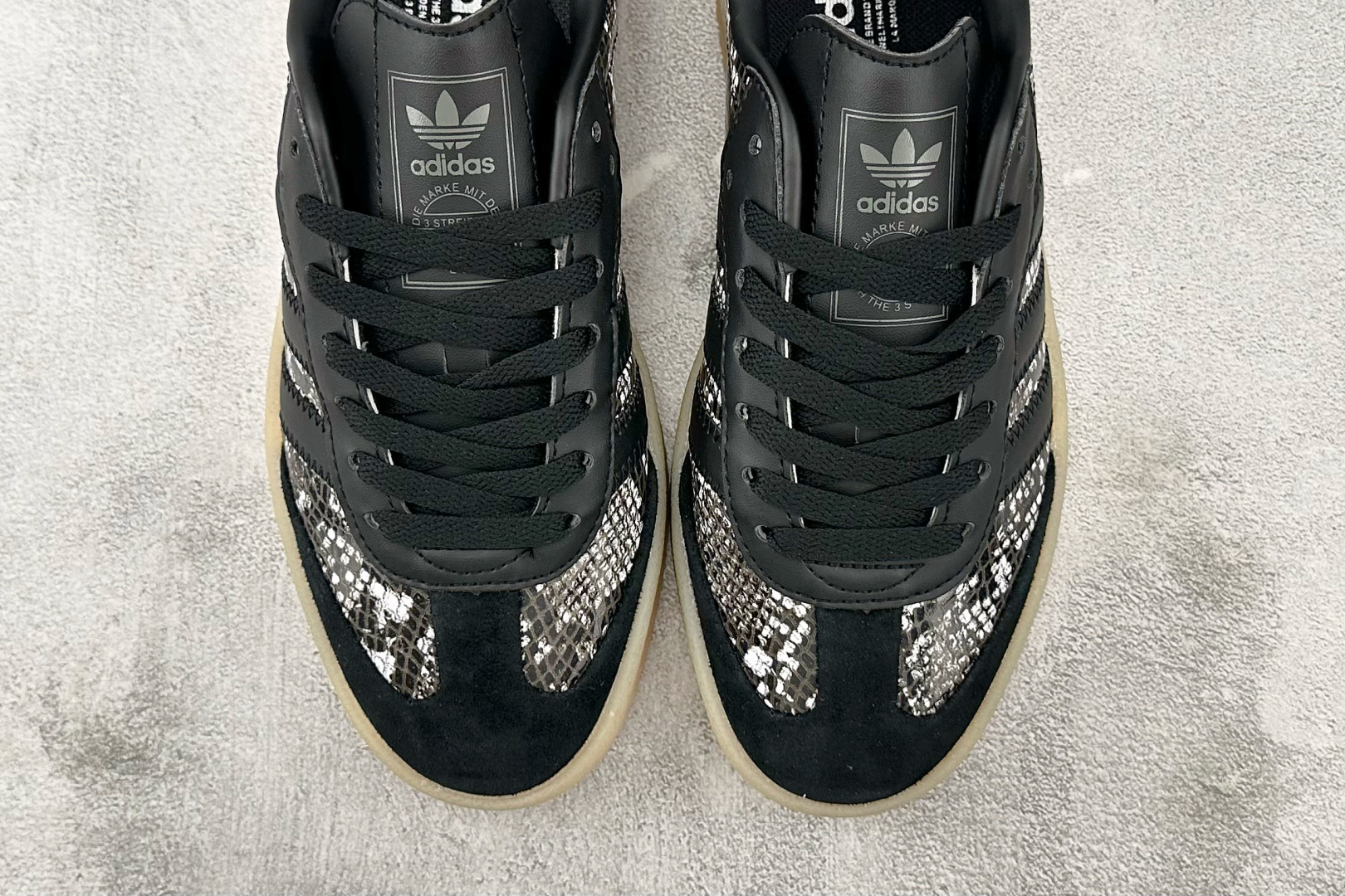 出口订单 adidas originals SAMBAE 黑色 JQ0257