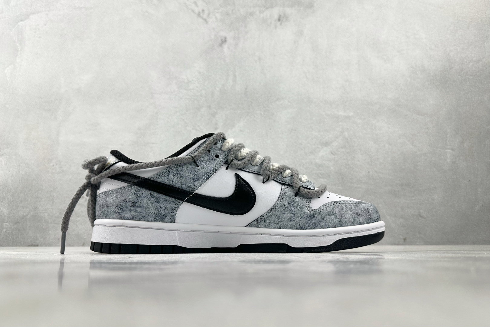 YC 双十一特价双十一特价【定制球鞋】Nike Dunk 风吹麦浪 灰白货号：DD1391-100（Te