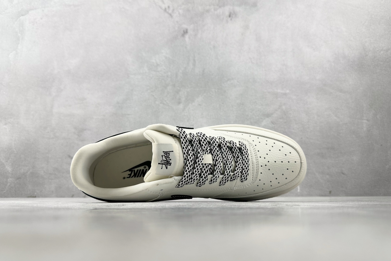 260 Nike Air Force 斯图西 联名 米白黑 CS5288-017-Chinese UA Cheap High Quatity Brand Clothes Bags handbags Sneakers wholesale wholesaler seller from China Factory suppliers Fashion Clothing Shoes best Quality Beautiful Price 260 Nike Air Force 斯图西 联名 米白黑 CS5288-017