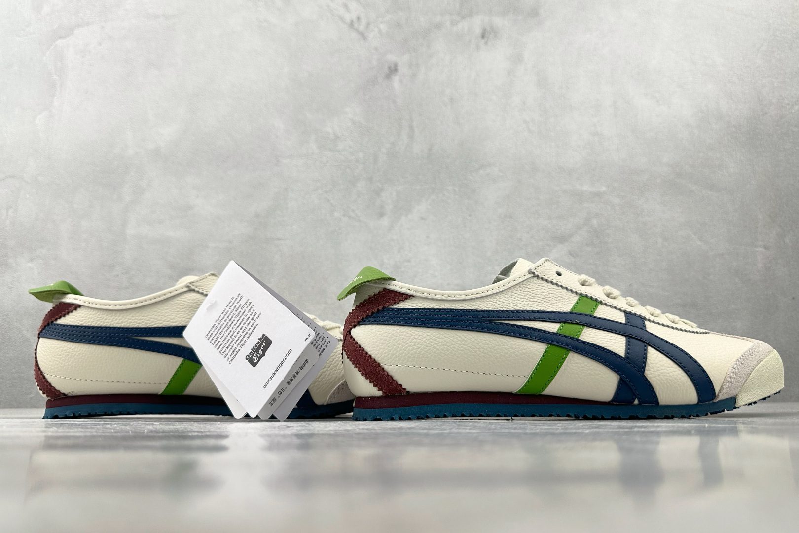 200 Onitsuka Tiger鬼塚虎 MEXICO 66 白蓝绿 1183A201-115