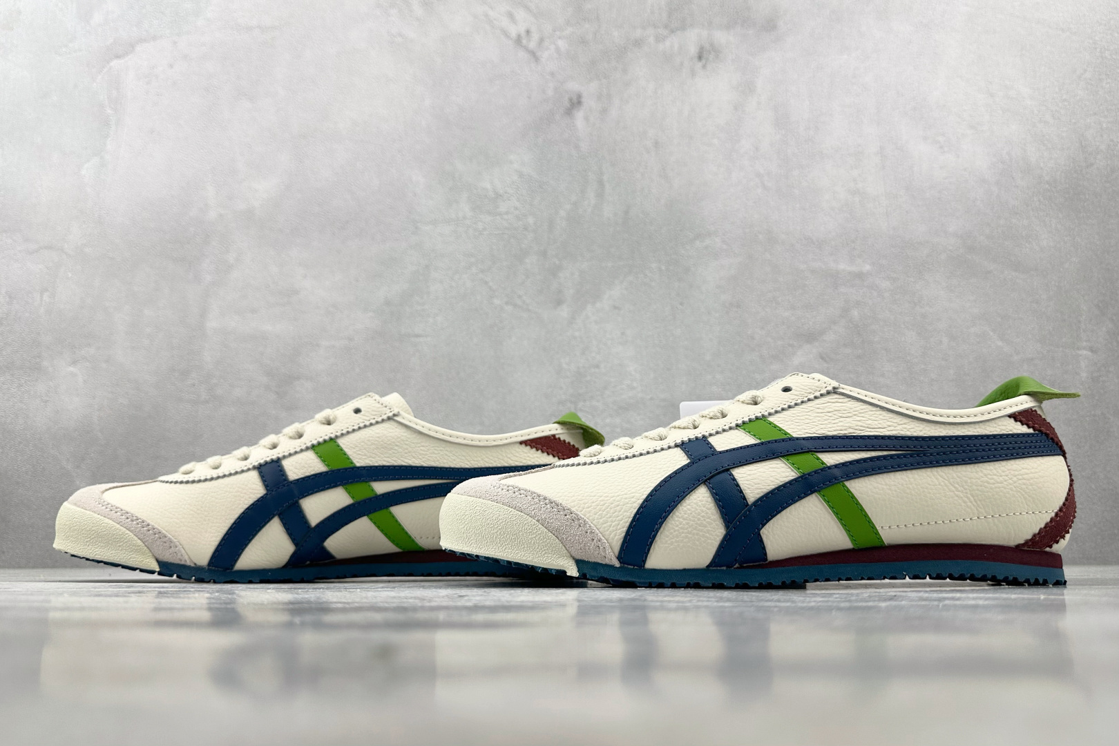 200 Onitsuka Tiger鬼塚虎 MEXICO 66 白蓝绿 1183A201-115