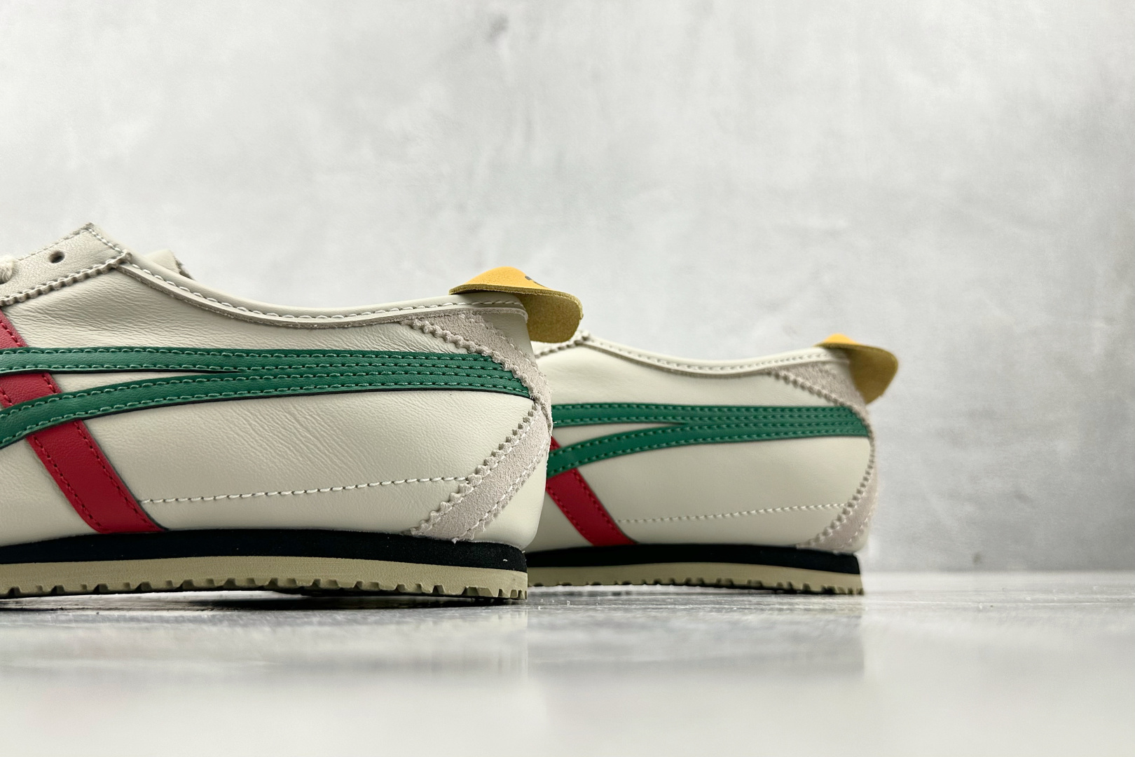 Onitsuka Tiger鬼塚虎 MEXICO 66 乳白绿 HL202-1684