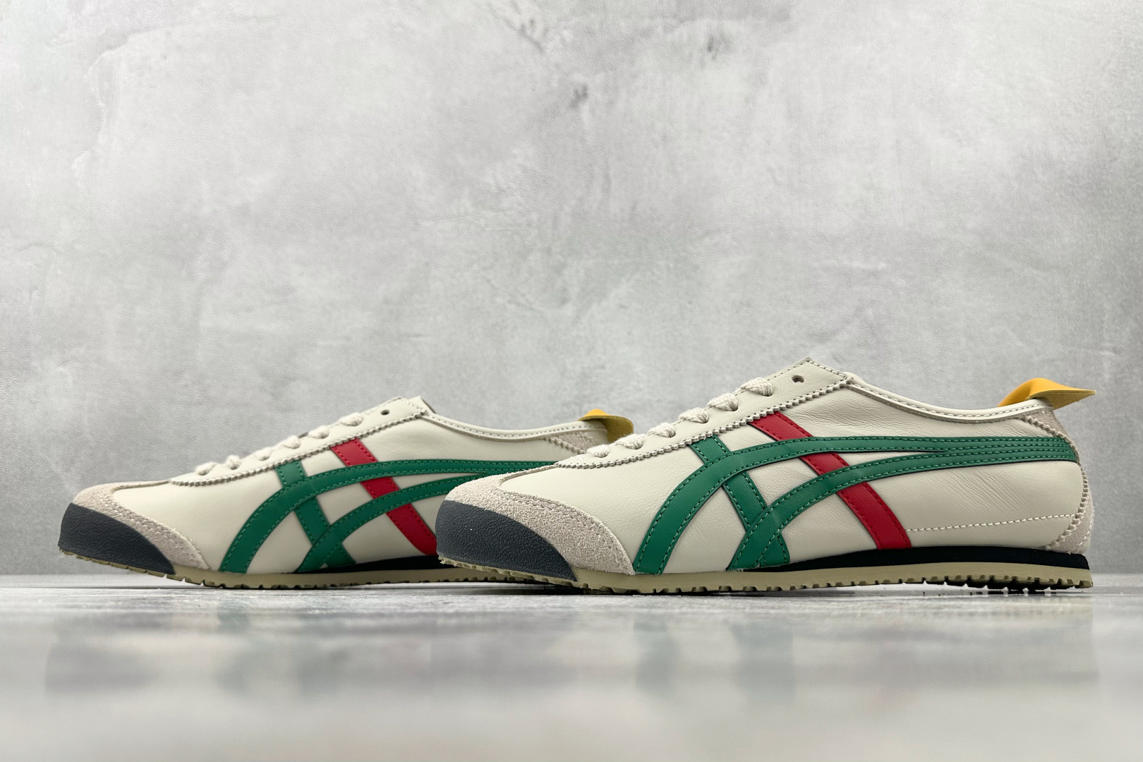 Onitsuka Tiger鬼塚虎 MEXICO 66 乳白绿 HL202-1684