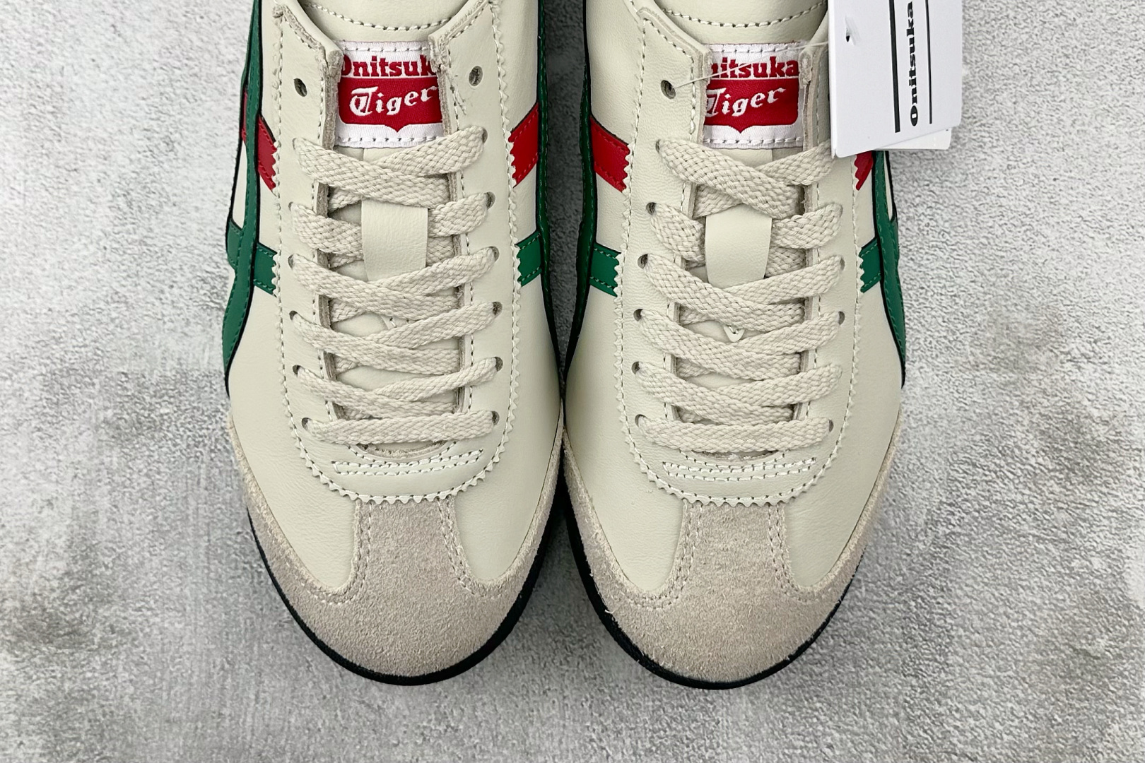 Onitsuka Tiger鬼塚虎 MEXICO 66 乳白绿 HL202-1684