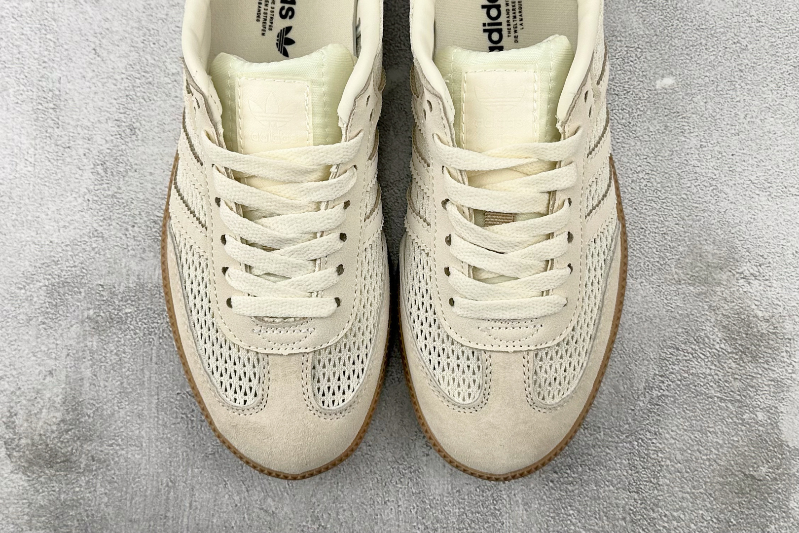 adidas originals SAMBA 白黄色 KK3528