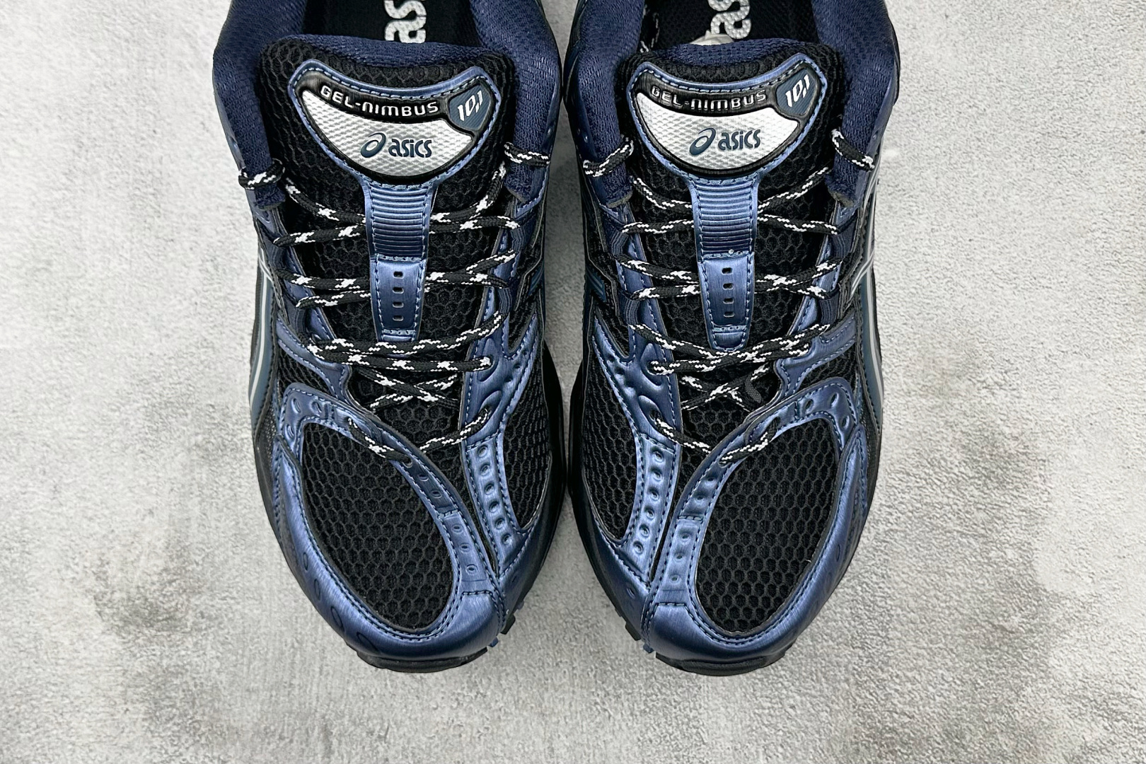 外贸专供 平台高端首选Asics GEL-Nimbus 10.1 蓝黑色 1203A543-002 外贸专供 平台高端首选Asics GEL-Nimbus 10.1 蓝黑色 1203A543-002