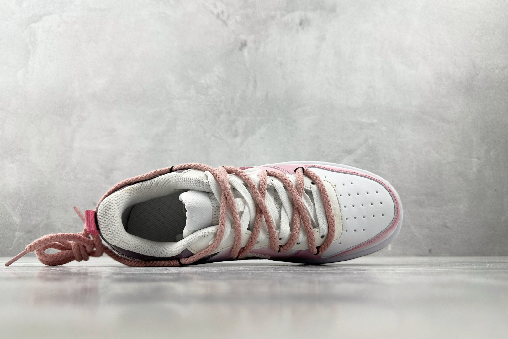 定制球鞋 Nike Court Borough 吻箭倾心 粉色 BQ5448-100