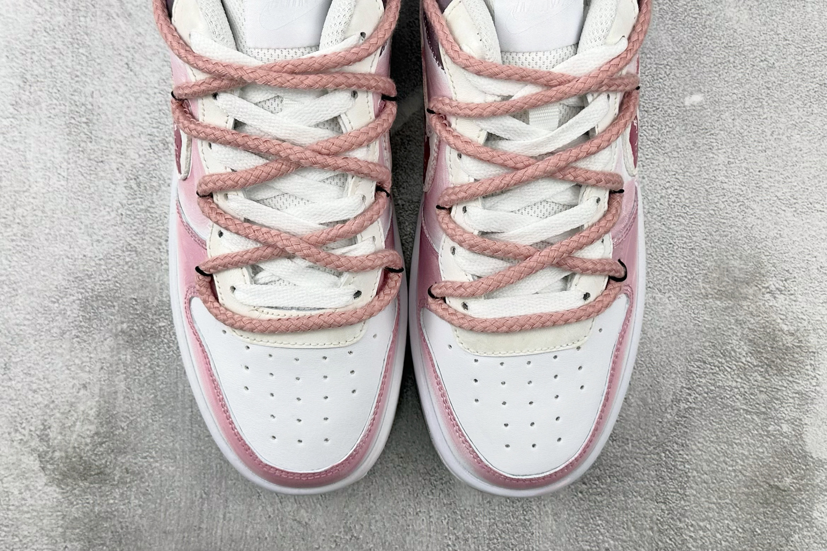 定制球鞋 Nike Court Borough 吻箭倾心 粉色 BQ5448-100