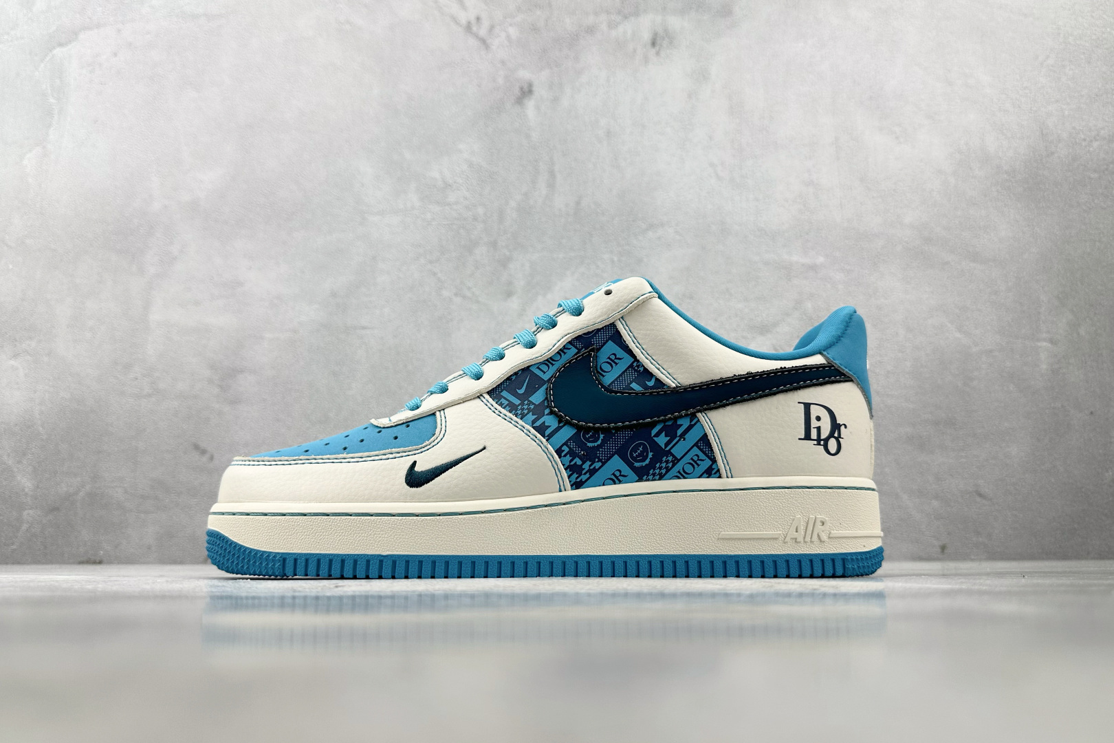 Nike Air Force 1’07 Dior 联名 米白蓝 KK1988-088