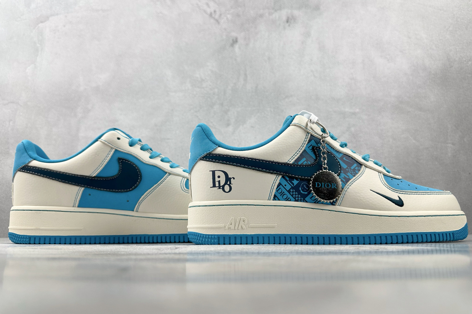 Nike Air Force 1'07 Dior 联名 米白蓝 KK1988-088