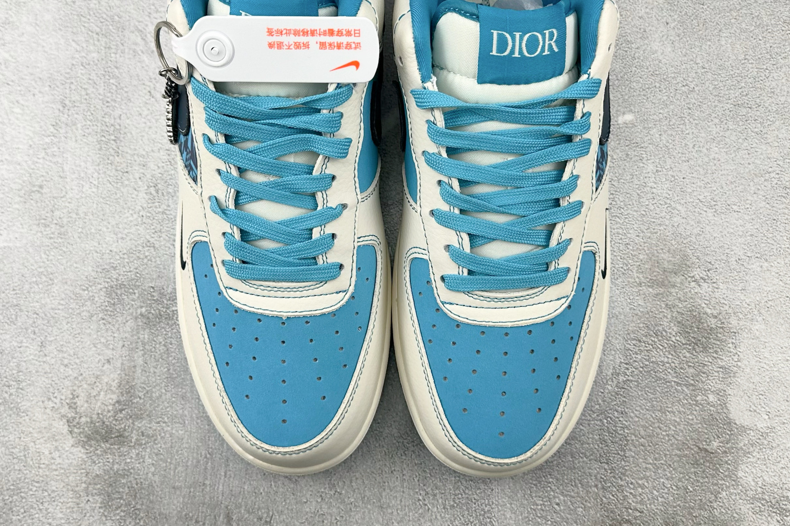 Nike Air Force 1'07 Dior 联名 米白蓝 KK1988-088