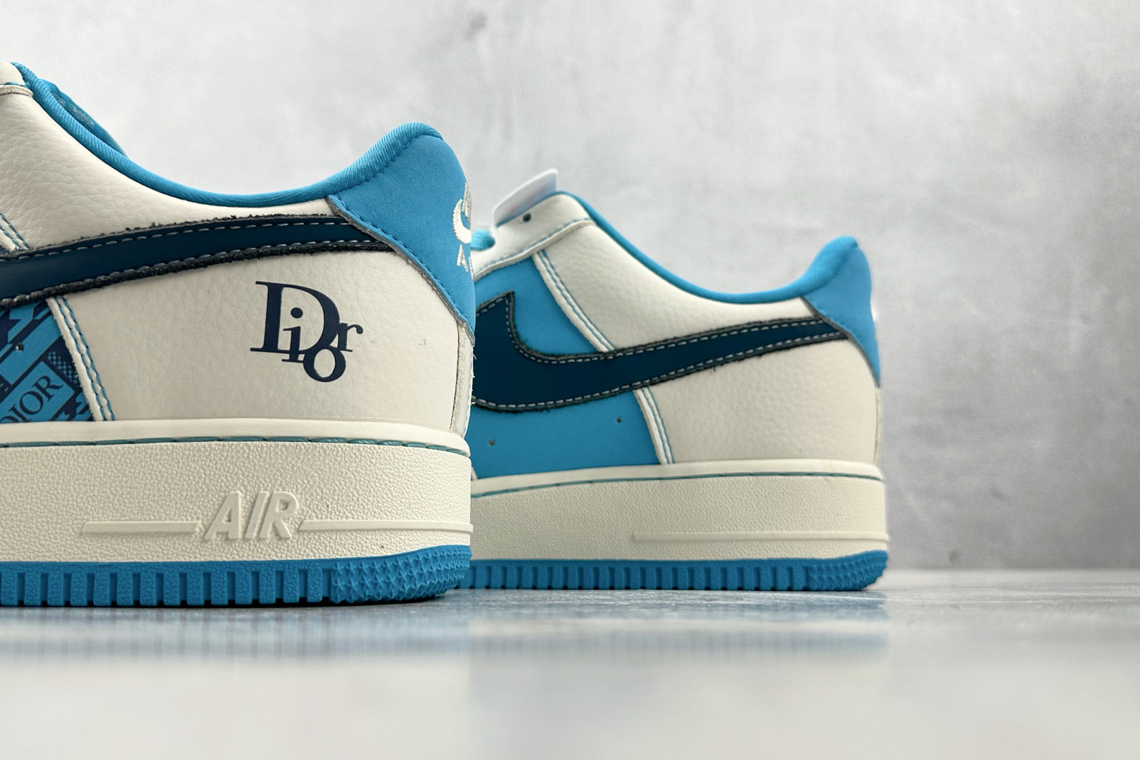 Nike Air Force 1'07 Dior 联名 米白蓝 KK1988-088