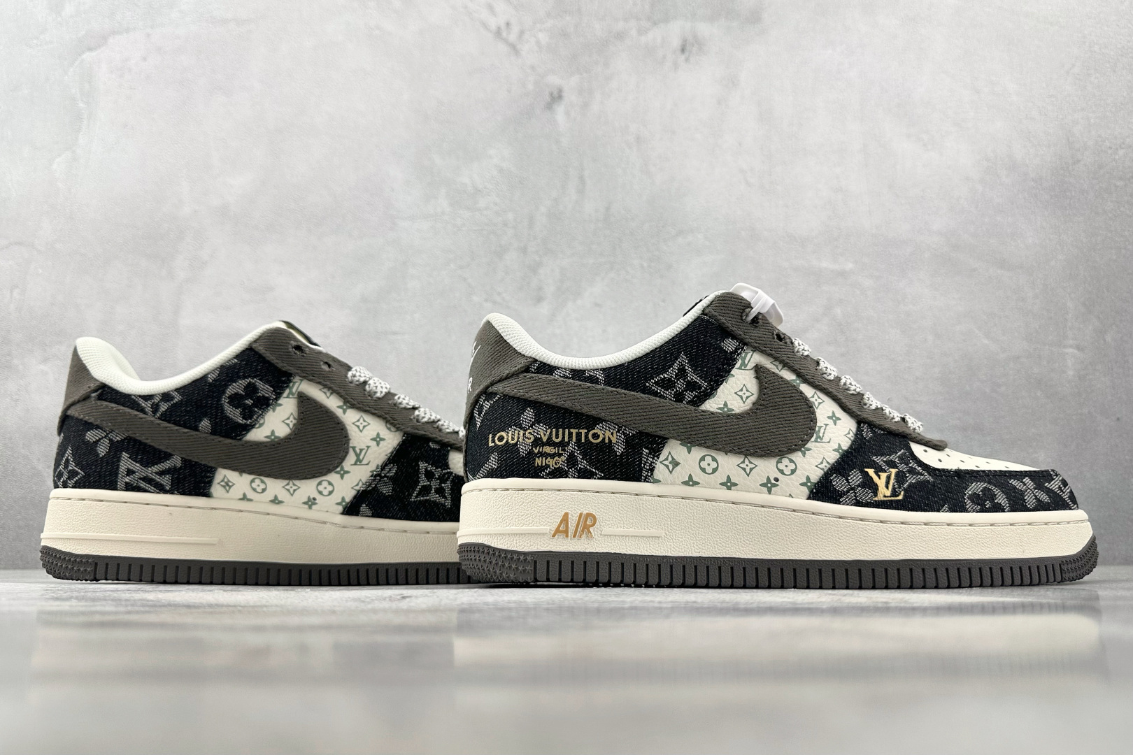 Nike Air Force 1'07 LV 联名 黑白 JJ2508-703
