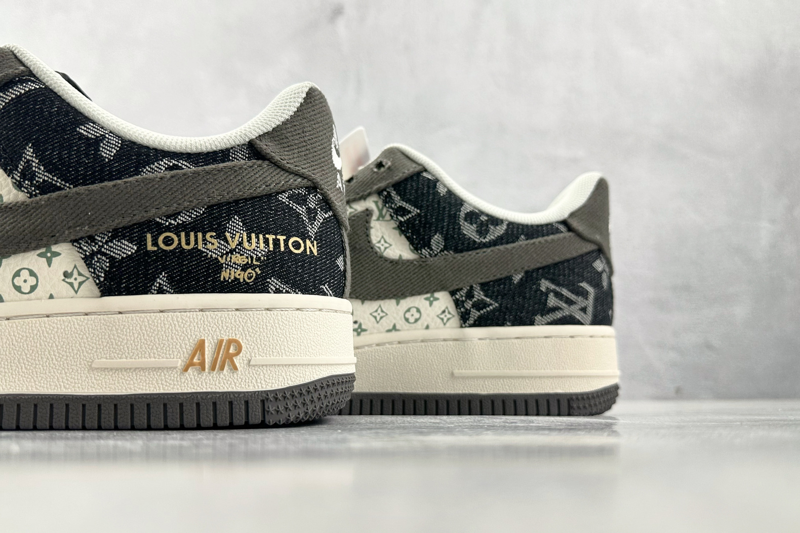 Nike Air Force 1'07 LV 联名 黑白 JJ2508-703