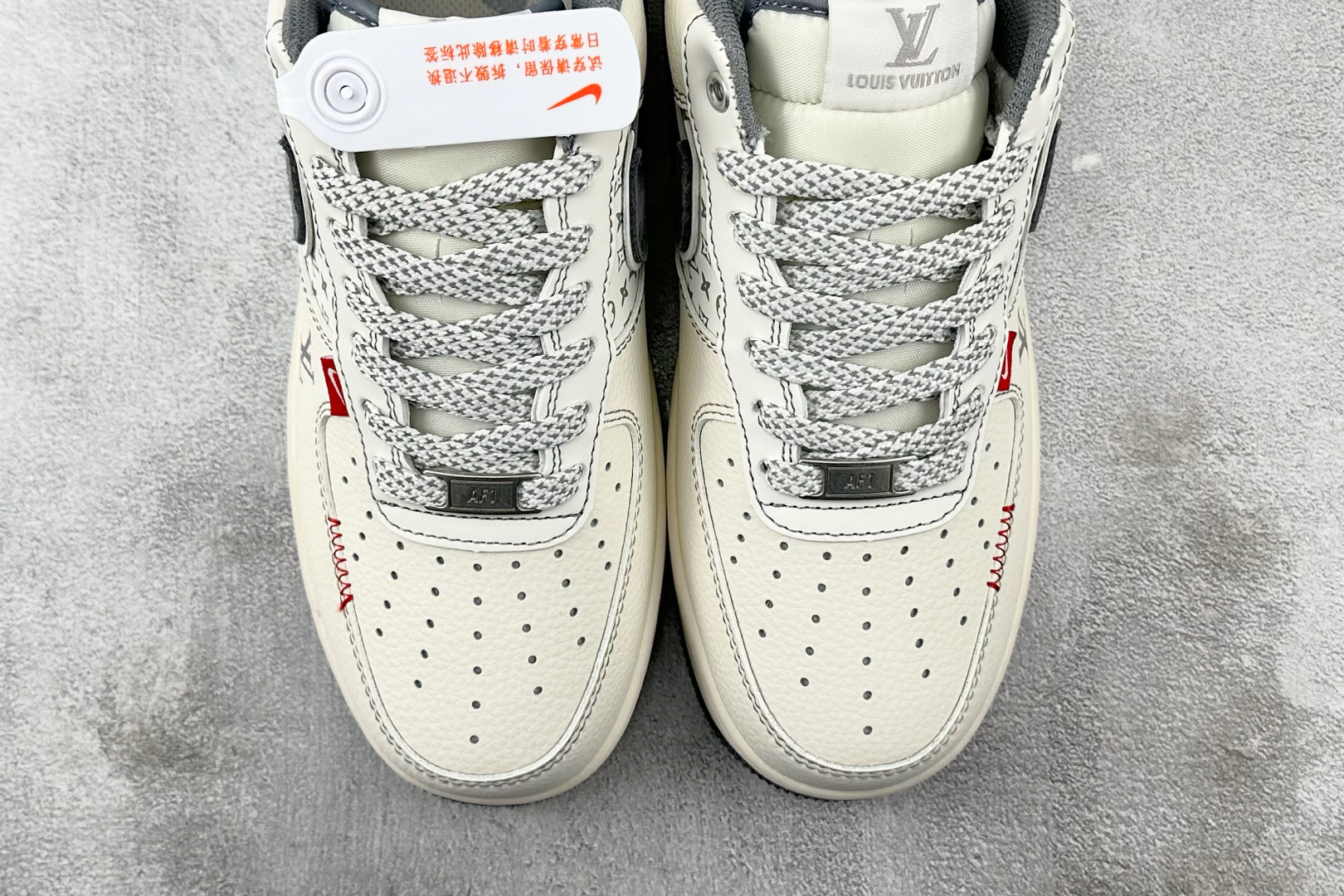 Nike Air Force 1'07 LV 联名 米白灰 YX5066-350