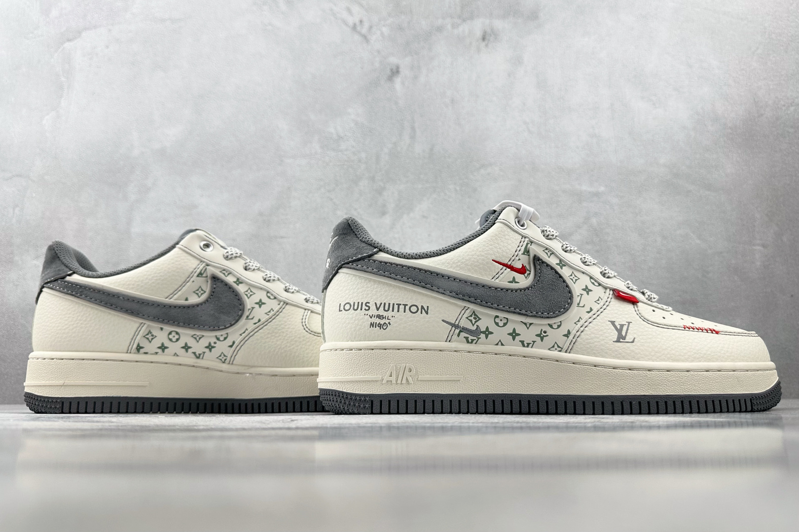 Nike Air Force 1'07 LV 联名 米白灰 YX5066-350