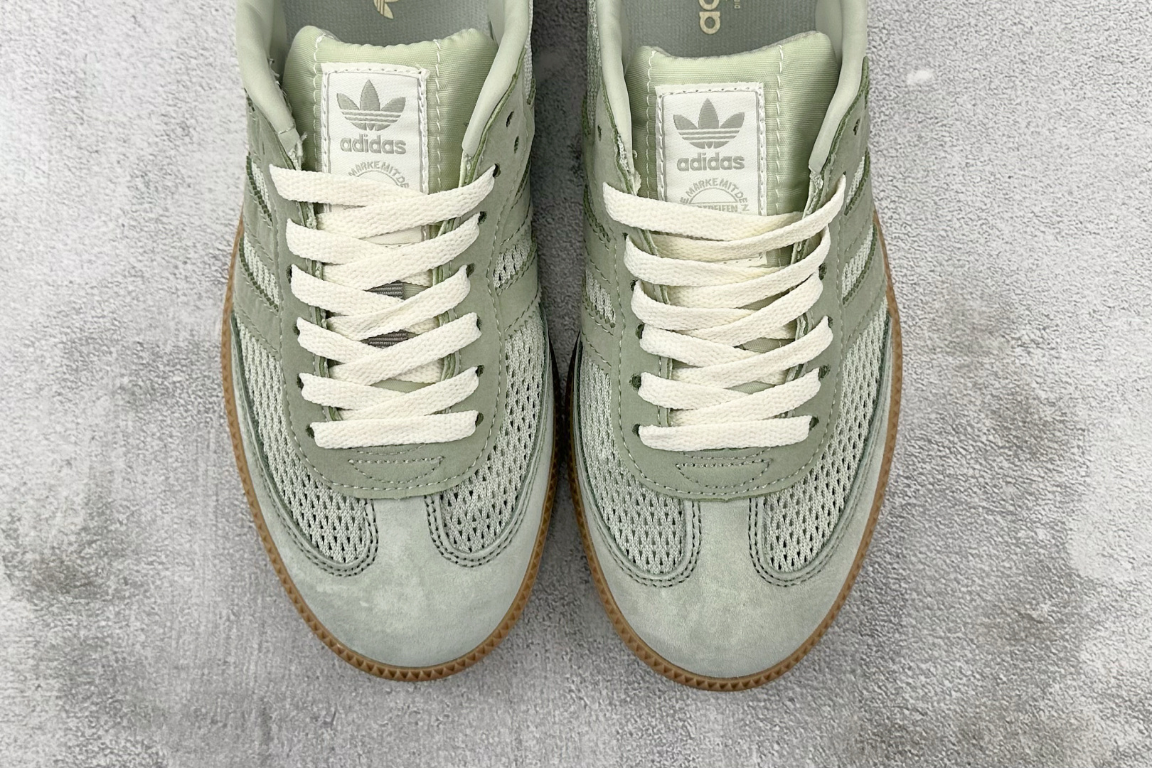 adidas originals SAMBA 绿黄色 KK3529