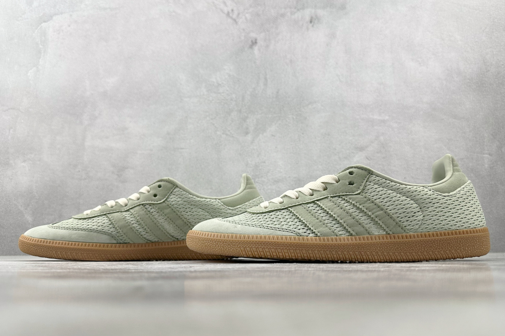adidas originals SAMBA 绿黄色 KK3529