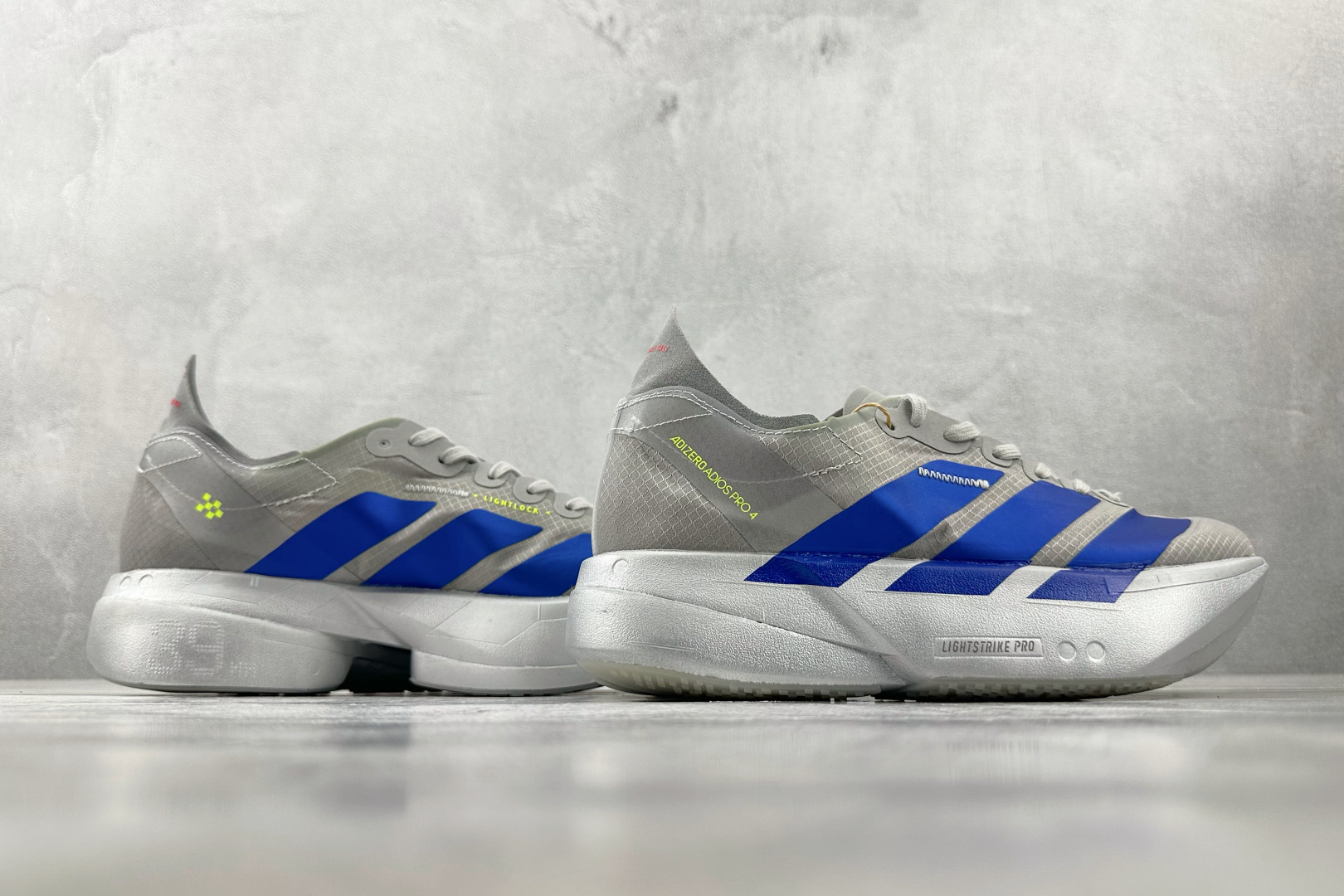 adidas Adizero Adios Pro 4 灰蓝 JR6373