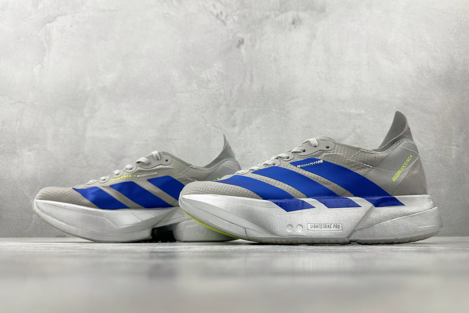 adidas Adizero Adios Pro 4 灰蓝 JR6373