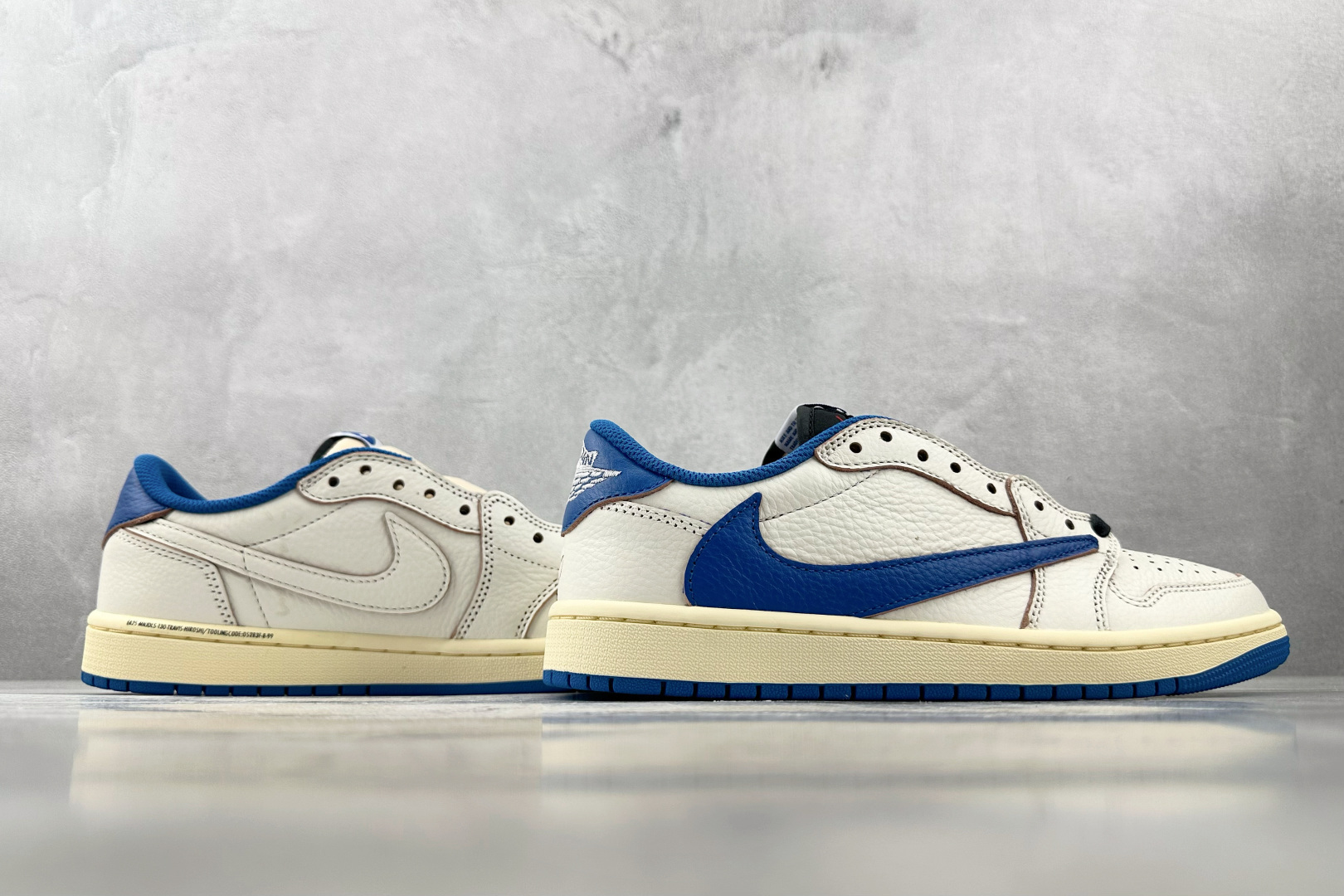 顶级纯原 Travis Scott x Jordan Air Jordan 1 Low 蓝色 DM7866-104