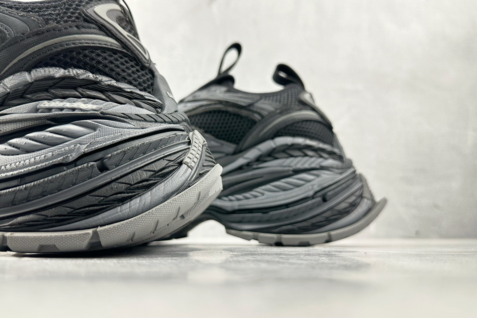 全套数据私模 Balenciaga巴黎世家 Platform Reduced 黑灰色 821137WPLTF