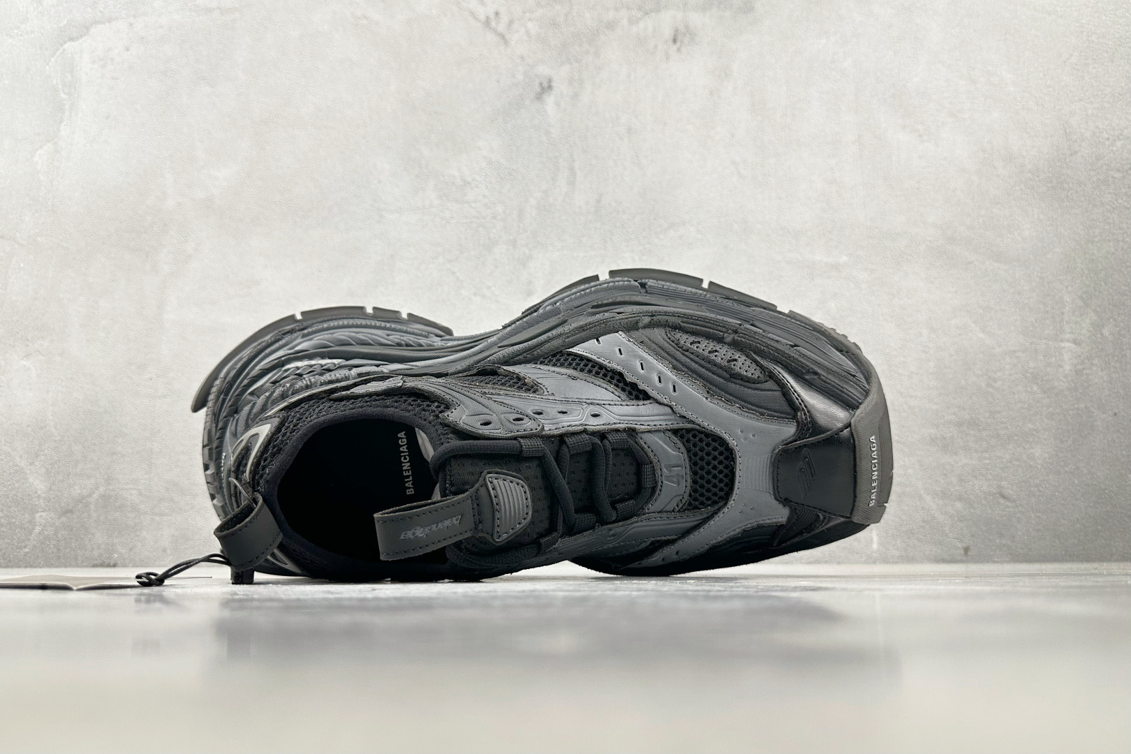 全套数据私模 Balenciaga巴黎世家 Platform Reduced 黑灰色 821137WPLTF