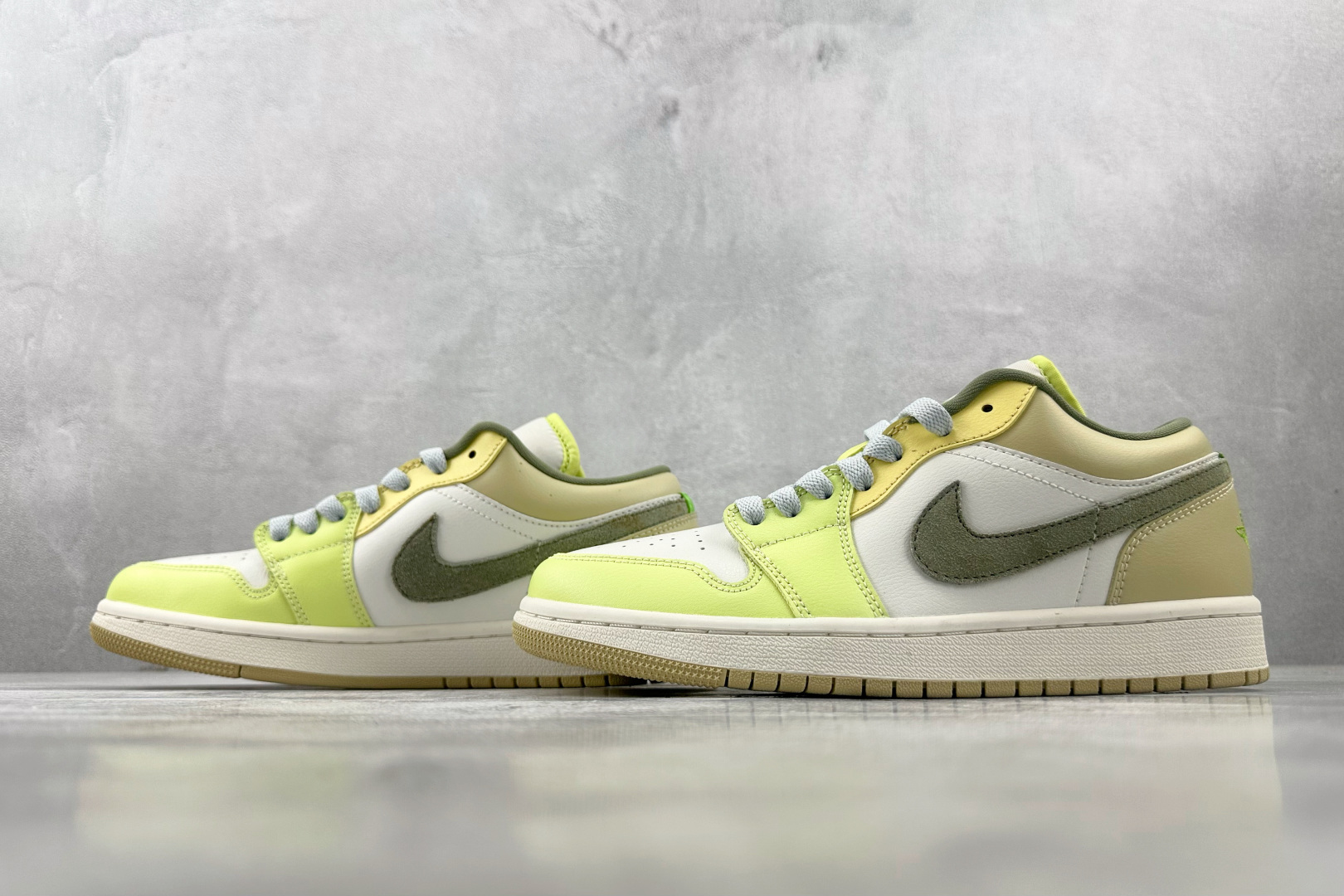 Jordan Air Jordan 1 low 绿白色 FD9906-131