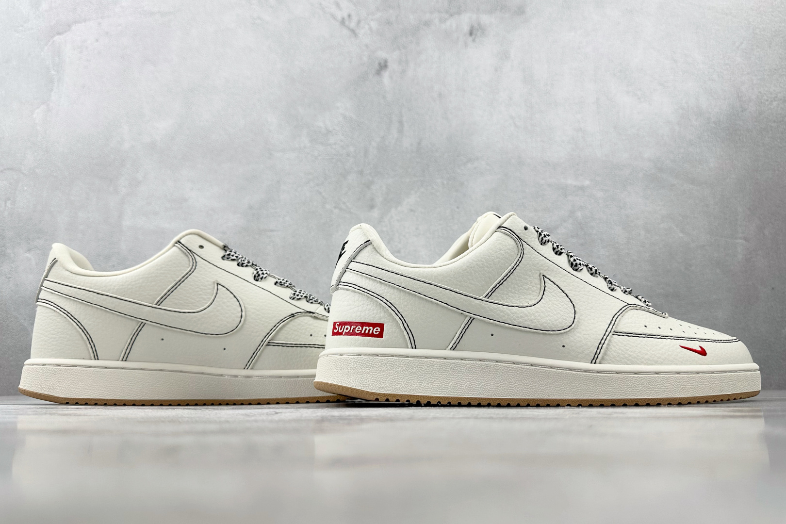 Nike Air Force 1'07 Supreme 联名 米白 CS5288-013