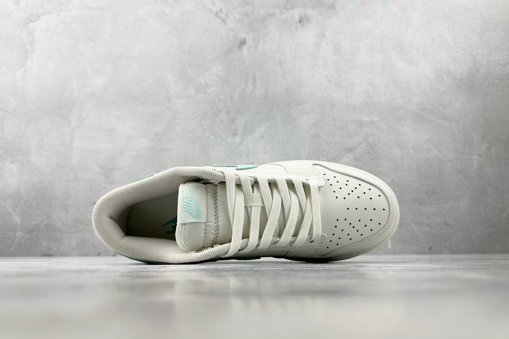 图片[3]-YC特价【定制球鞋】Nike Dunk 薄荷曼波 米白绿 货号：WC0212 017 尺码：35.5 36 36.5 37 38.5 39 40-选品中心