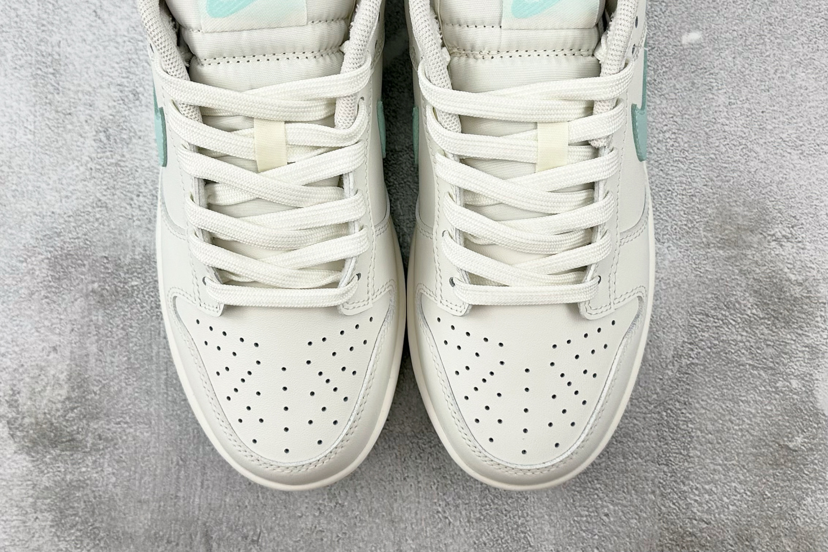 图片[7]-YC特价【定制球鞋】Nike Dunk 薄荷曼波 米白绿 货号：WC0212 017 尺码：35.5 36 36.5 37 38.5 39 40-选品中心