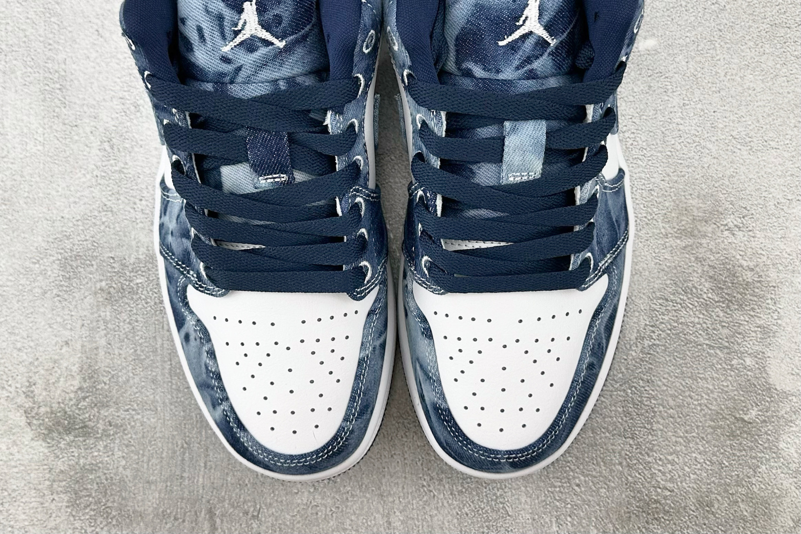 Jordan Air Jordan 1 Low 牛仔布 白蓝 CZ8455-100