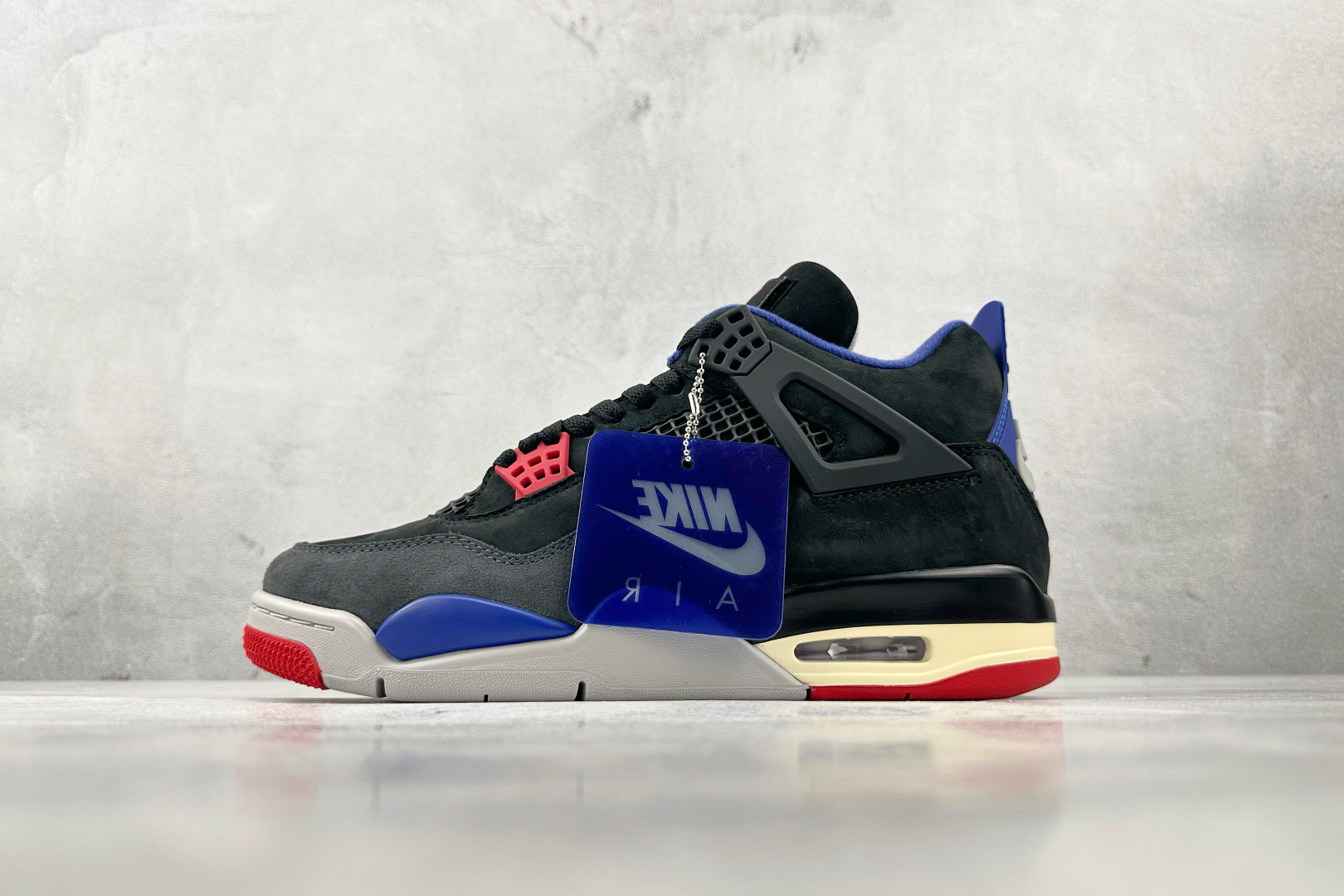 顶级纯原 Jordan Air Jordan 4 Rare Air “Laser” 黑灰 FV5029-003