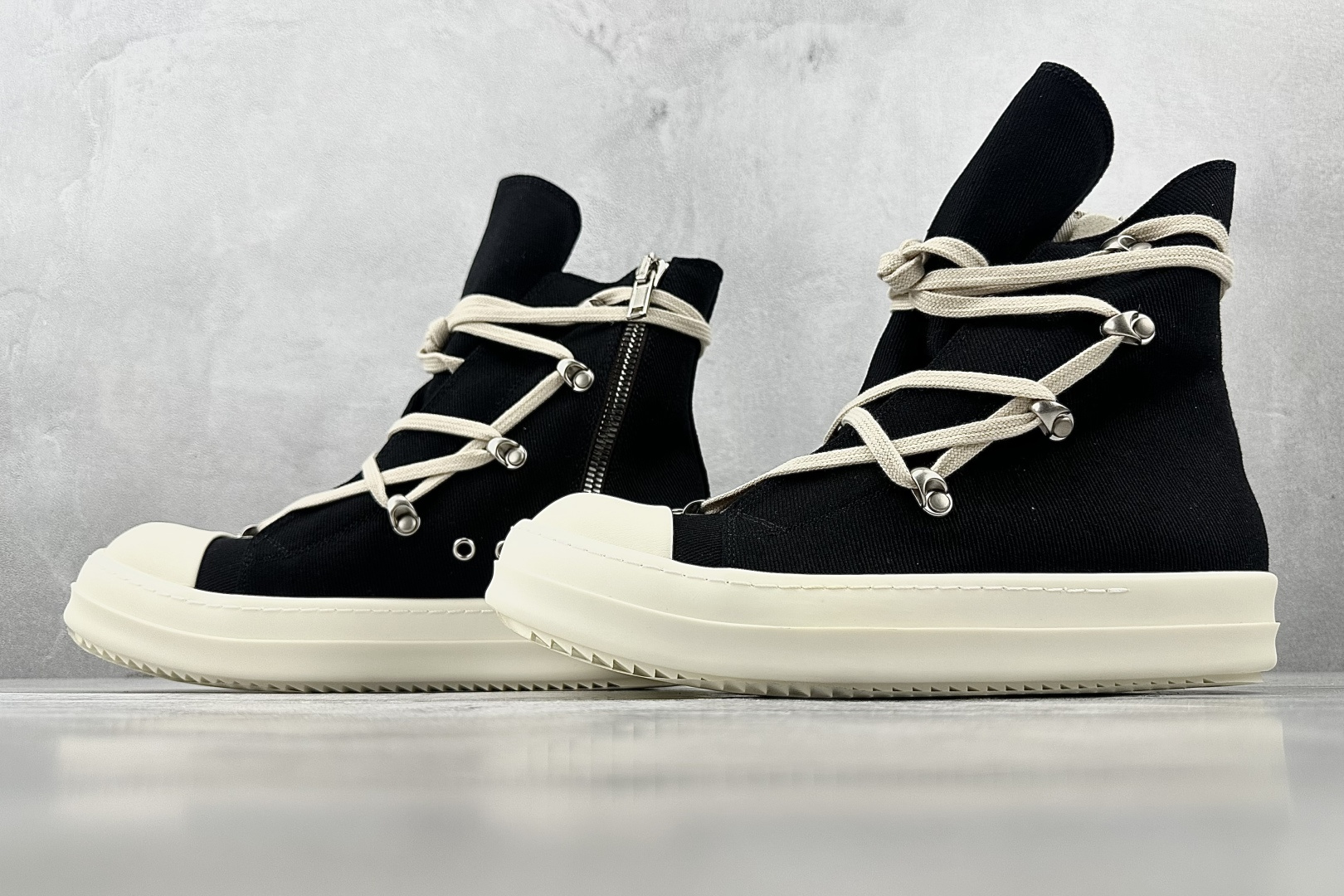 Rick Owens DRKSHDW Drkshdw 罗缎 黑白色 DU02B4805MU-911-莆田鞋,莆田鞋货源,高仿鞋,高仿鞋货源,安福档口,莆田高仿鞋,莆田鞋批发,高仿鞋批发,莆田高仿运动鞋,高仿运动鞋,莆田运动鞋 Rick Owens DRKSHDW Drkshdw 罗缎 黑白色 DU02B4805MU-911