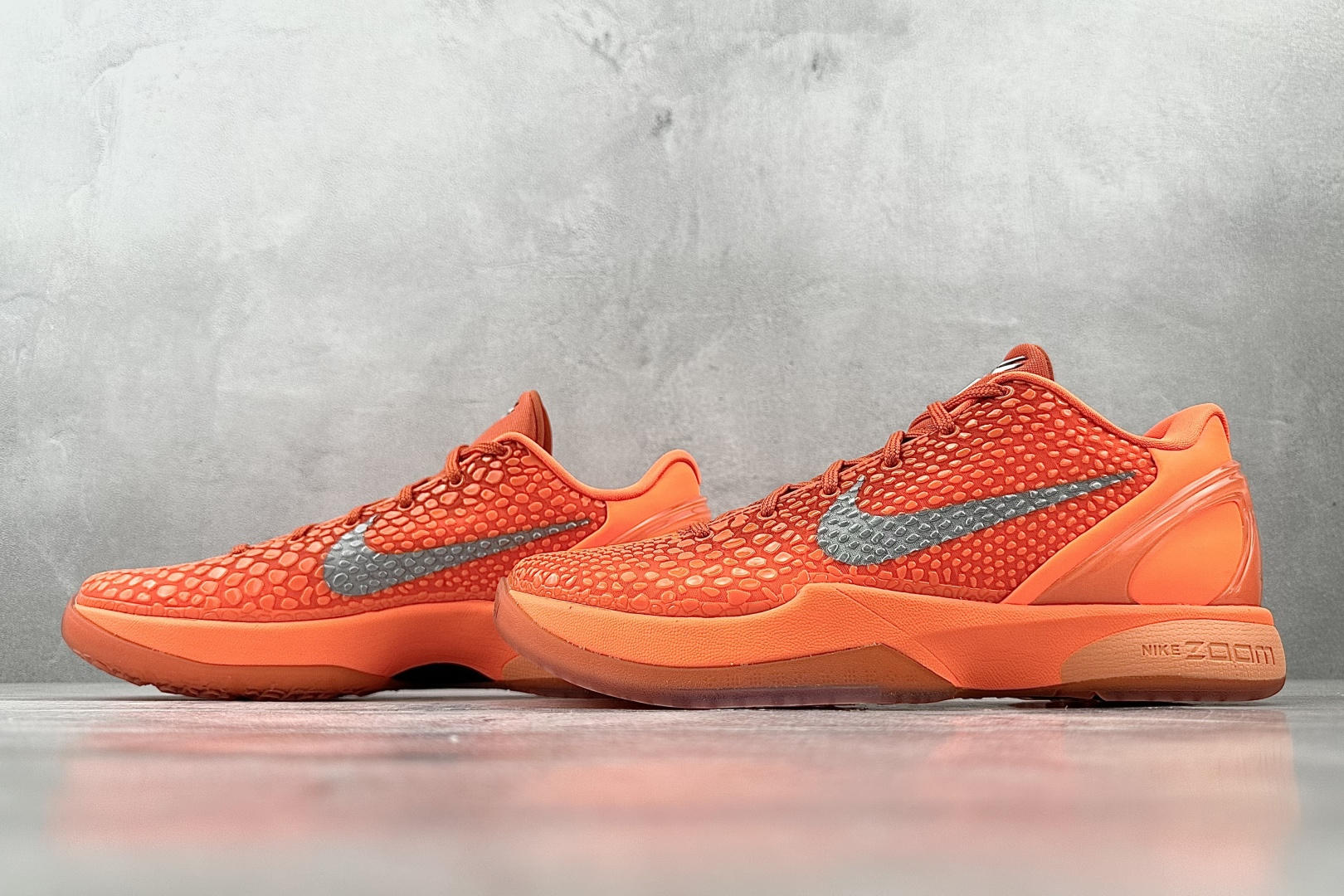 顶级纯原 完美复刻 Nike Zoom Kobe 6 Protro”Total Orange”橙银色 IH1871-800