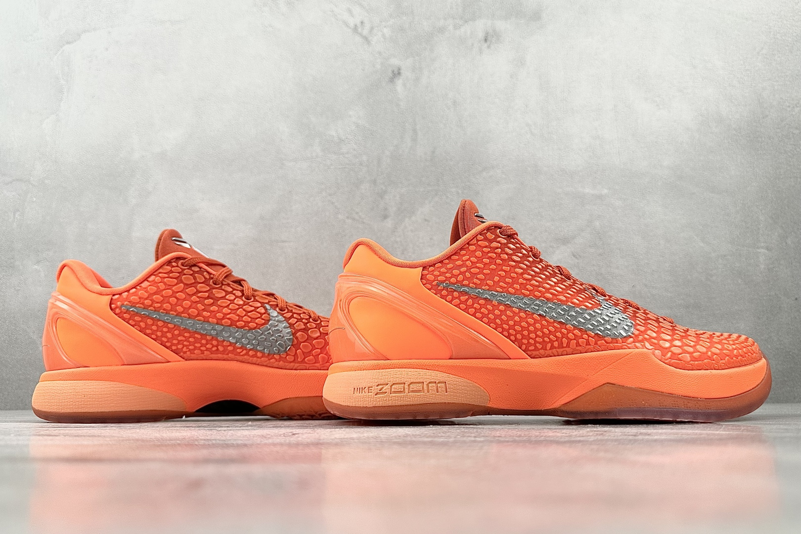 顶级纯原 完美复刻 Nike Zoom Kobe 6 Protro”Total Orange”橙银色 IH1871-800