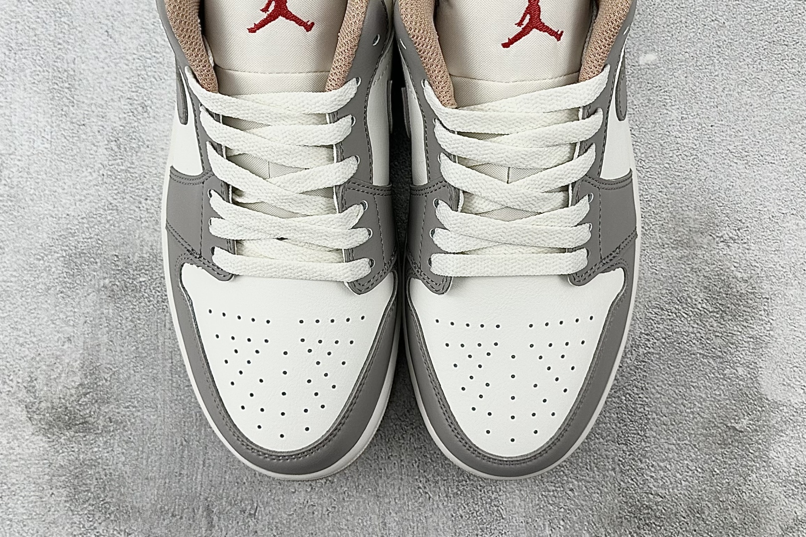 综合版 Jordan Air Jordan 1 low 米灰 553558-169
