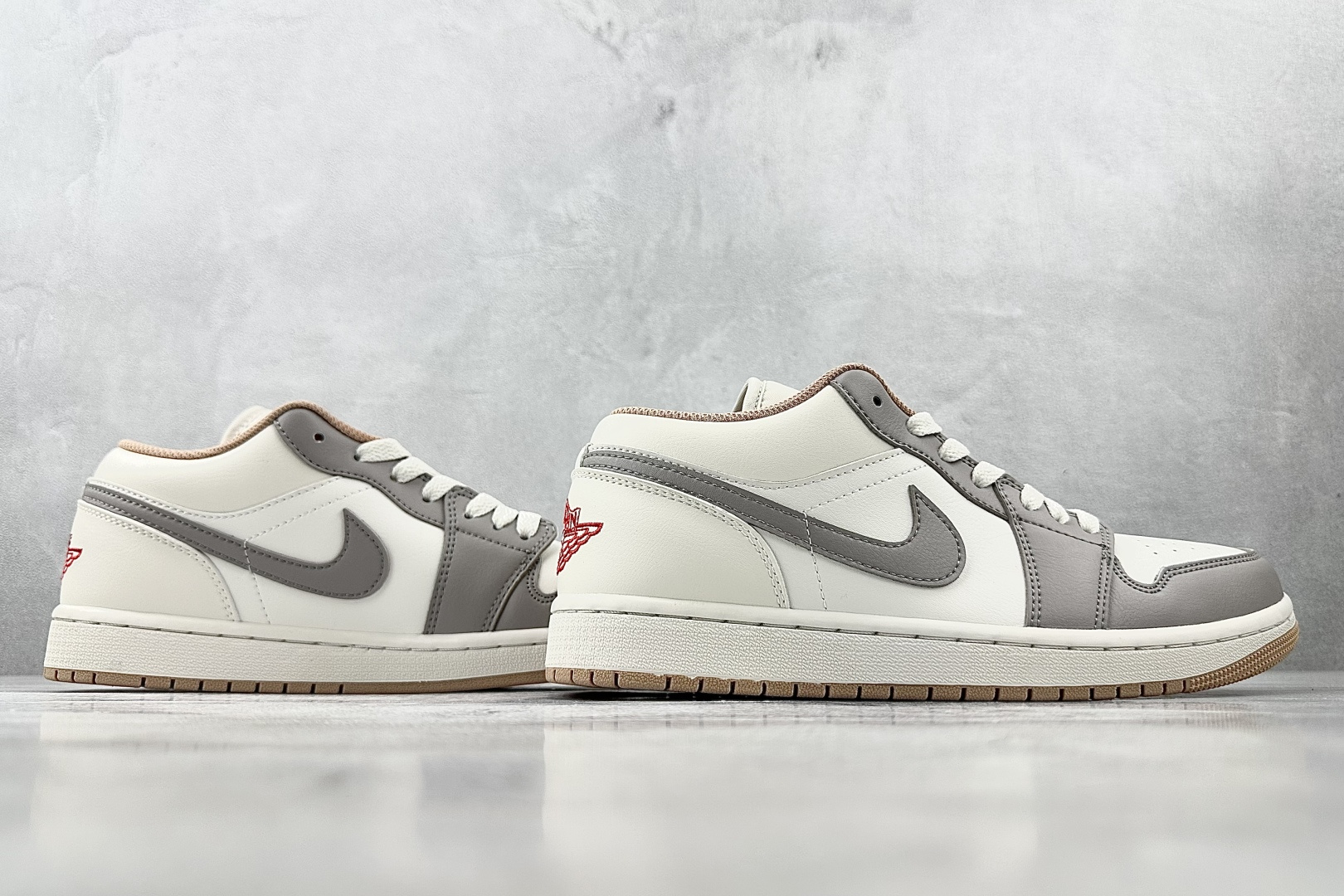 综合版 Jordan Air Jordan 1 low 米灰 553558-169
