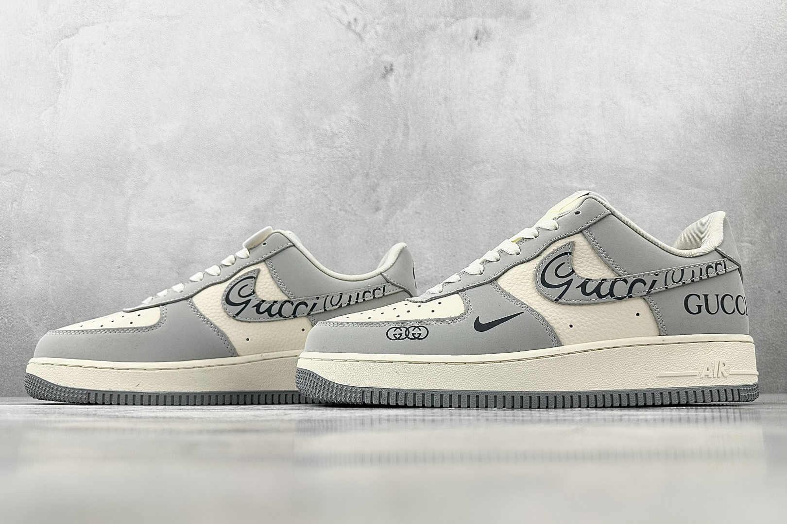 Nike Air Force 1'07 GUCCI 联名 米白灰 DF0188-050
