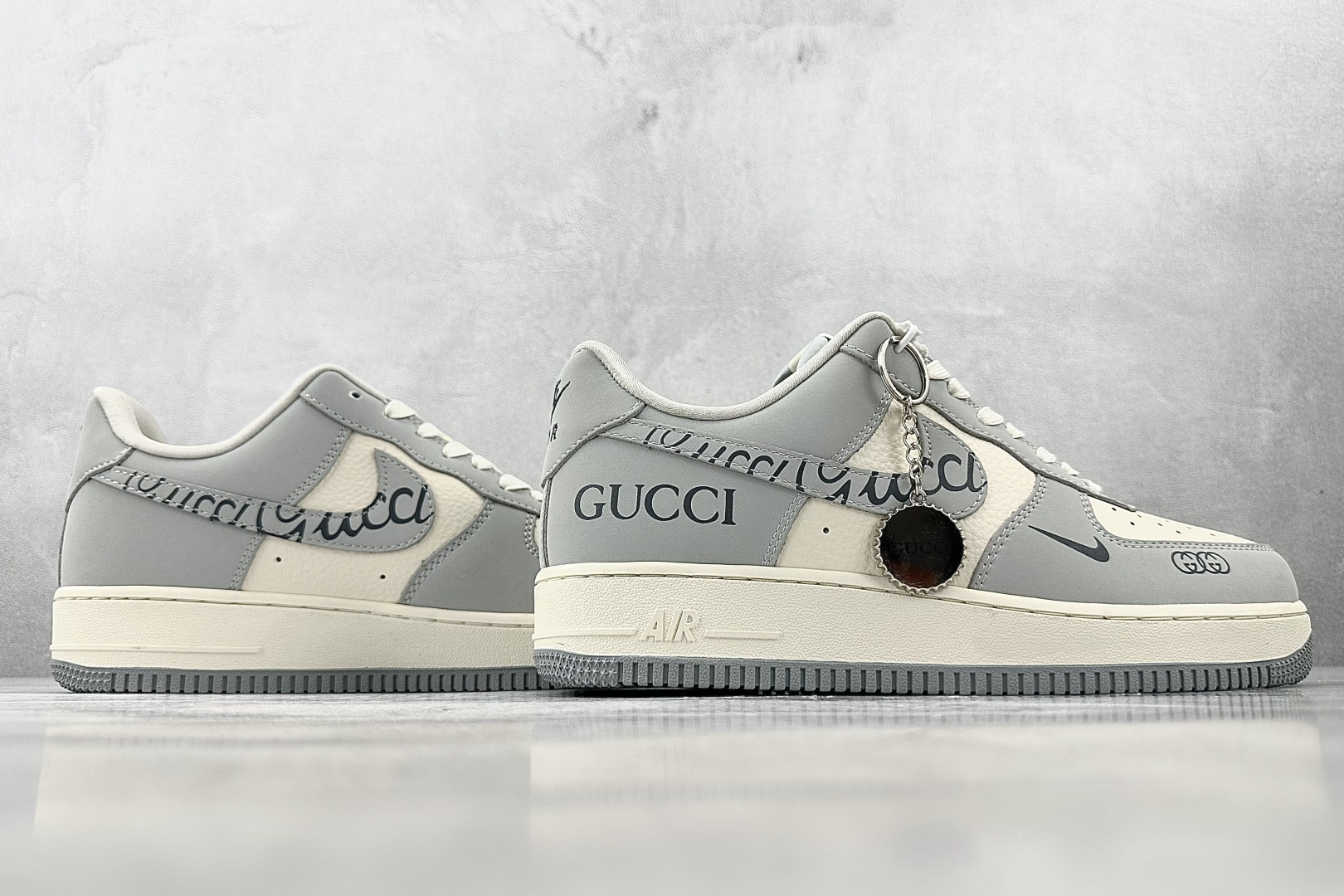 Nike Air Force 1'07 GUCCI 联名 米白灰 DF0188-050