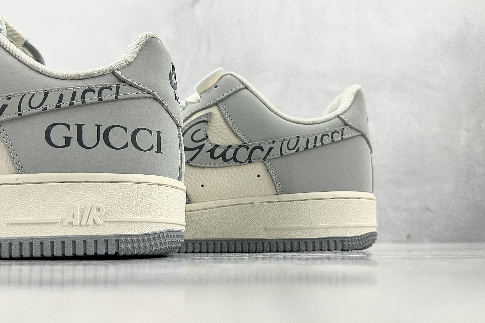 Nike Air Force 1'07 GUCCI 联名 米白灰 DF0188-050
