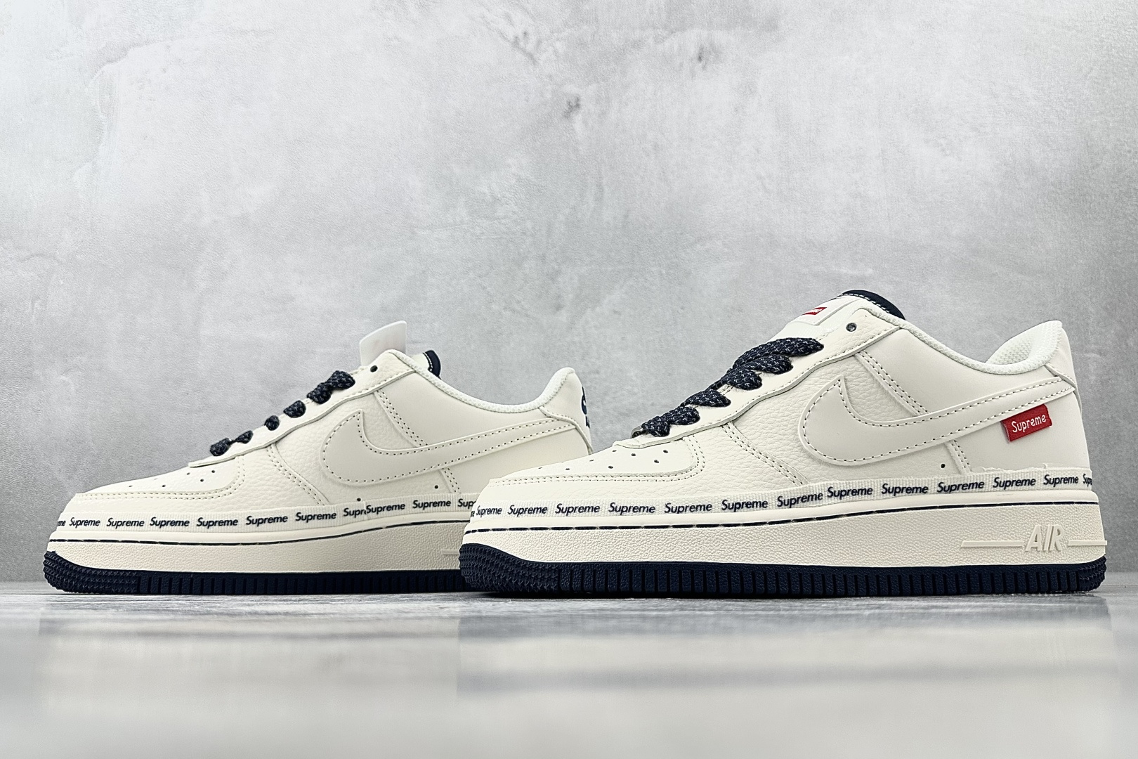 Nike Air Force 1'07 Supreme 联名 米白黑 XX3168-203