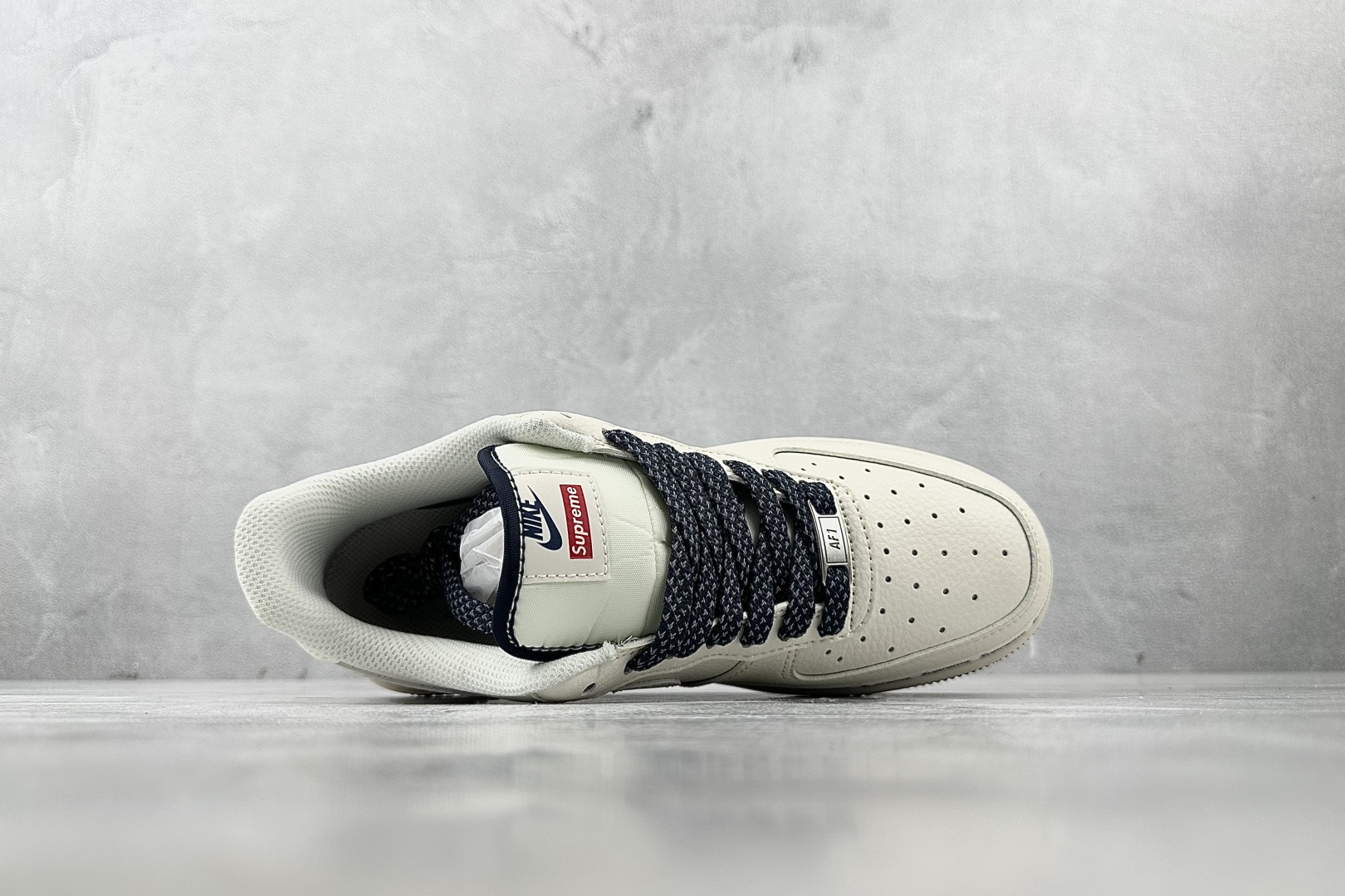 Nike Air Force 1'07 Supreme 联名 米白黑 XX3168-203