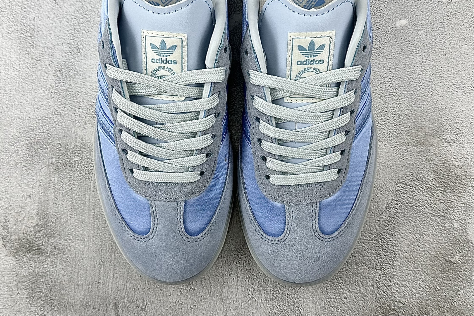 adidas originals SAMBA Satin Shoes蓝色 HQ5160