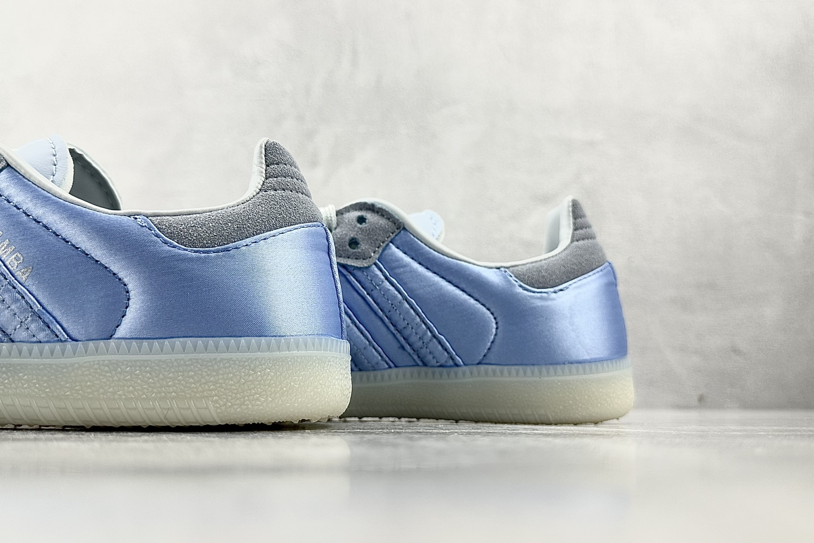 adidas originals SAMBA Satin Shoes蓝色 HQ5160