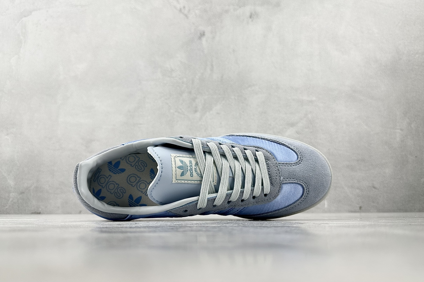 adidas originals SAMBA Satin Shoes蓝色 HQ5160