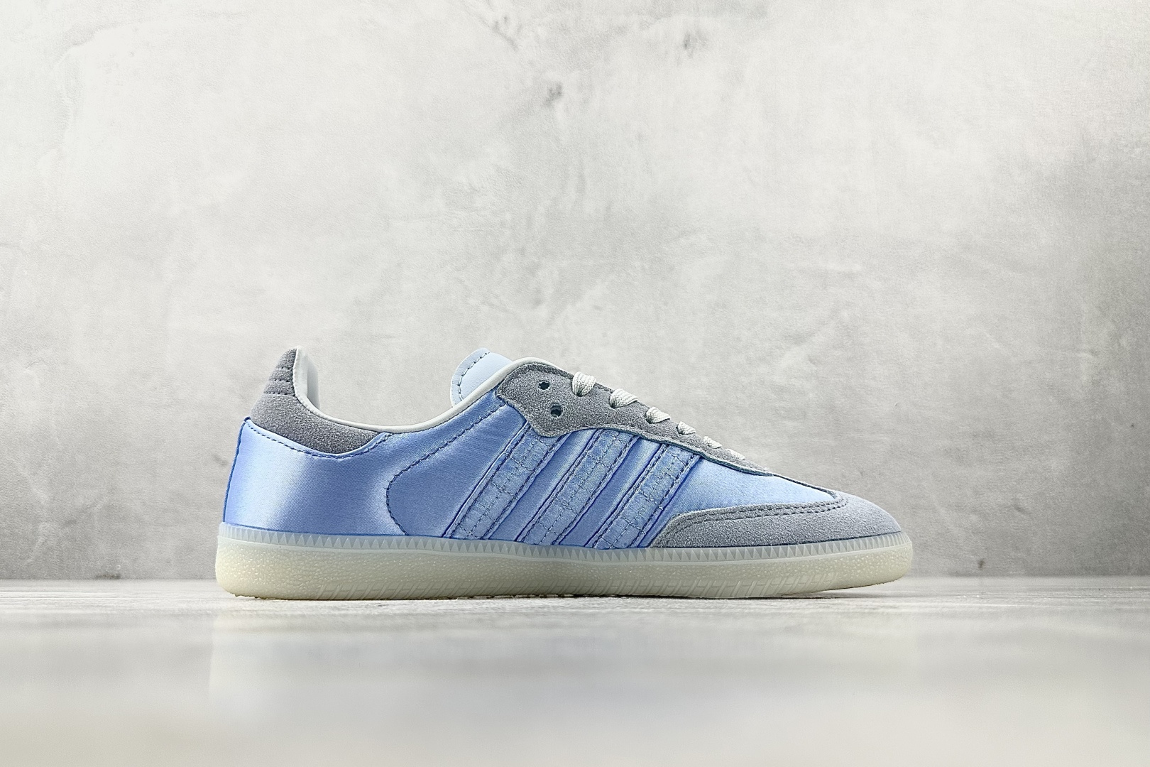 adidas originals SAMBA Satin Shoes蓝色 HQ5160
