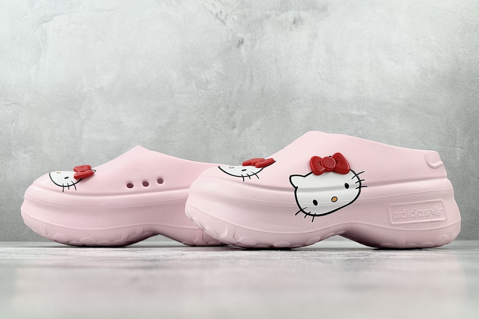 大厂出品 Hello Kitty/凯蒂猫 × adidas originals AdiFOM Stan Smith Mule 粉色 IG4446