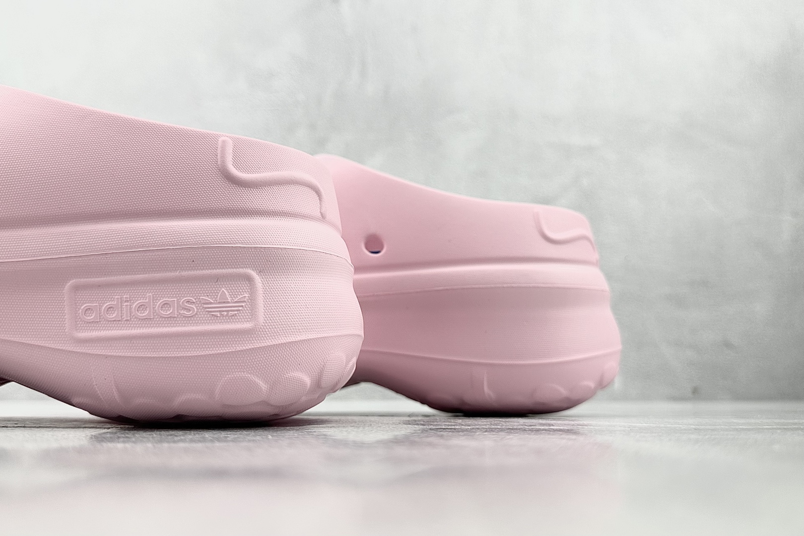 大厂出品 adidas originals AdiFOM Stan Smith Mule 粉色 IE0480