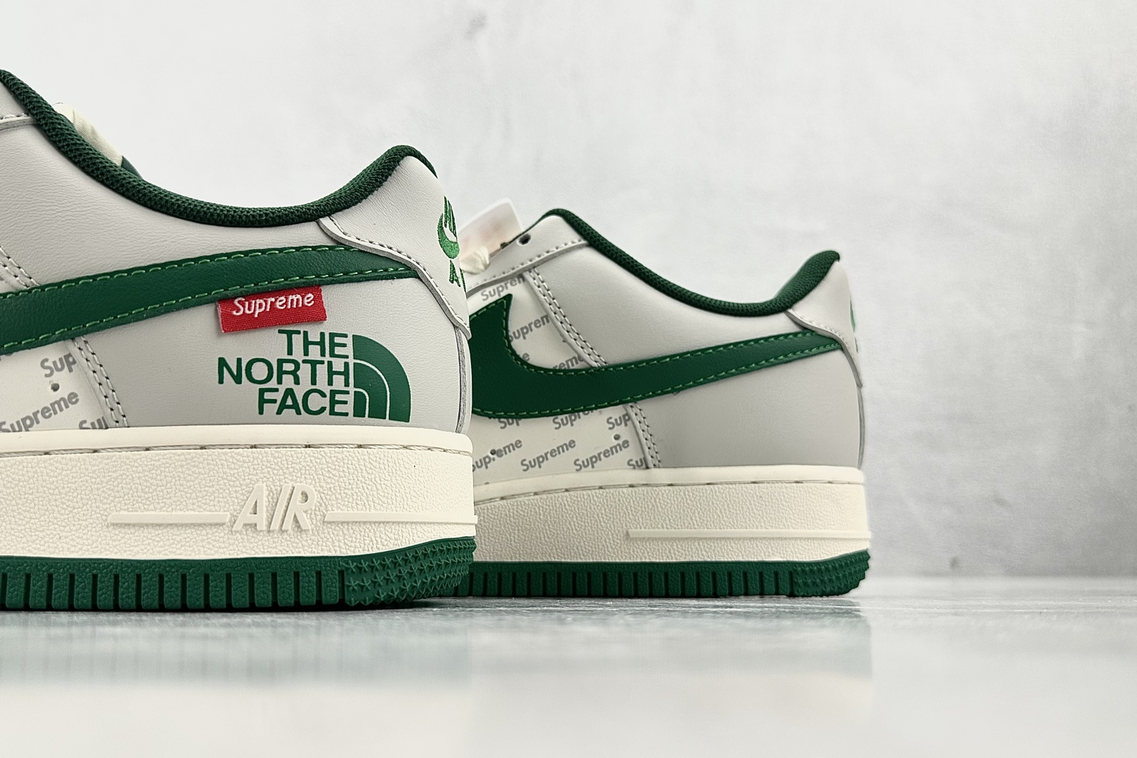 Nike Air Force 1'07 北面 联名 绿白灰 ZH2598-321